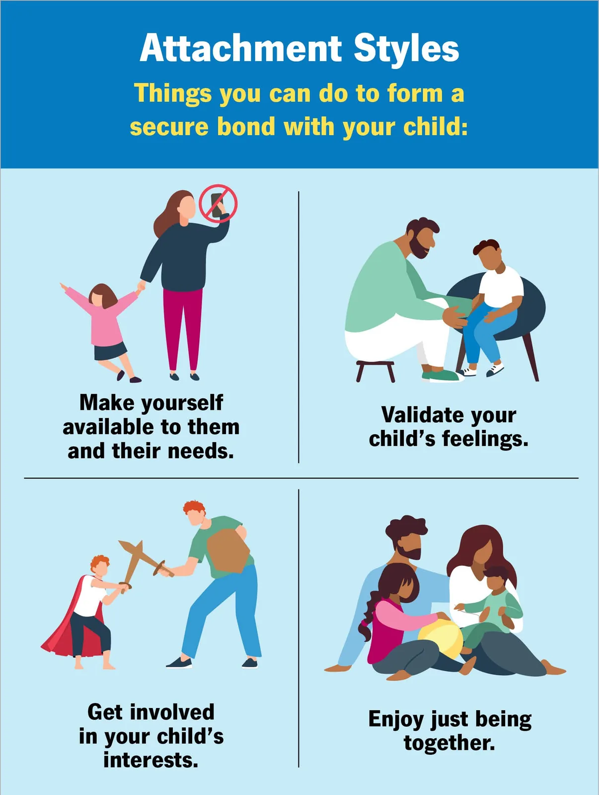 A warm, responsive parent holding and comforting a happy baby.