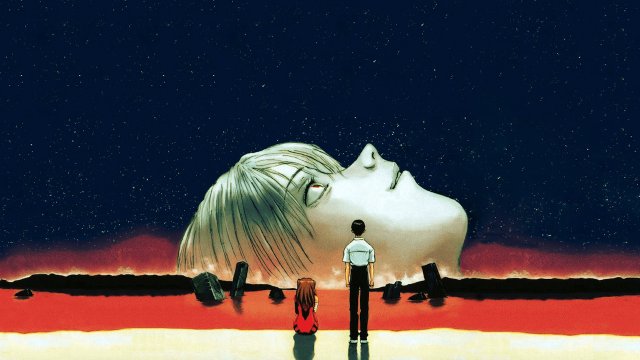 Still from The End of Evangelion